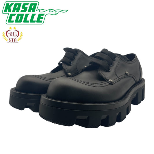 LOUIS VUITTON: Louis Vuitton LV Checker Derby Loafers (Black)