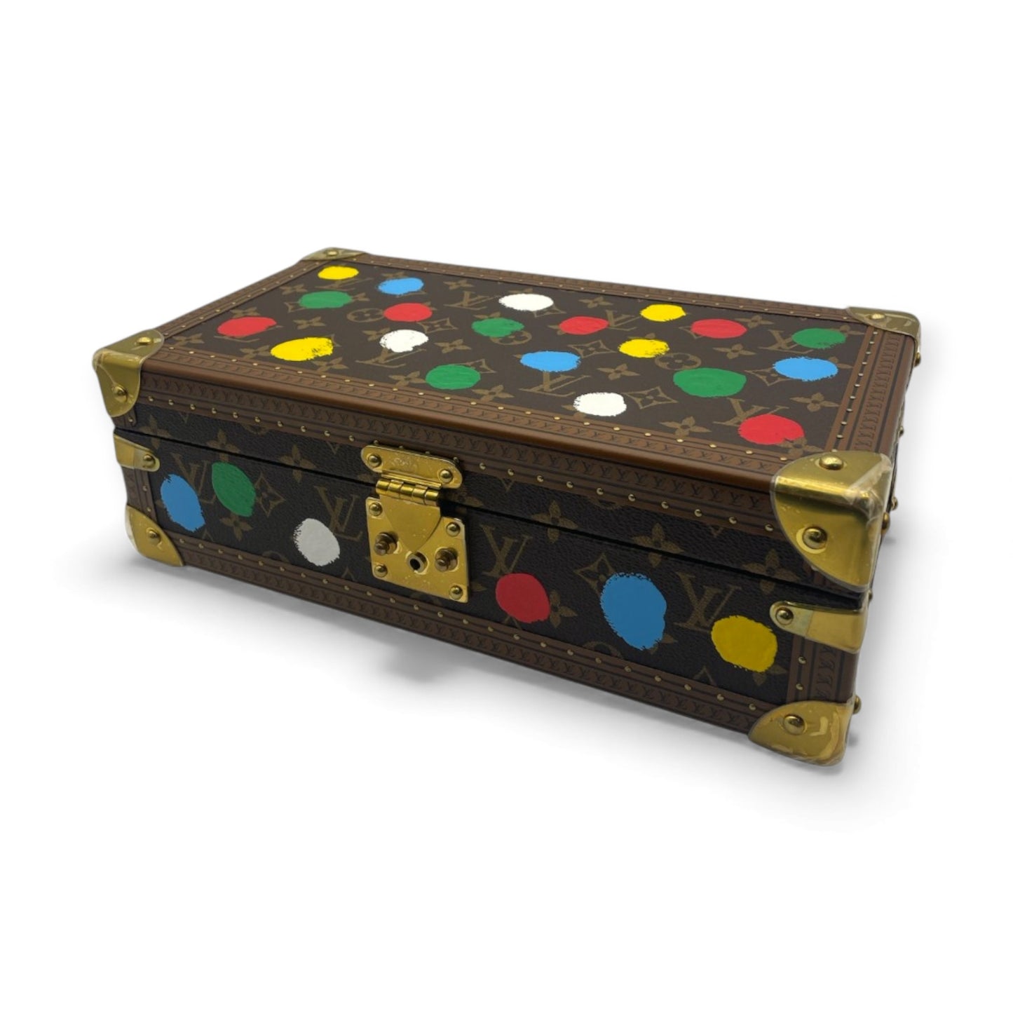 [LOUIS VUITTON] Louis Vuitton Watch Trunk Watch Case LV×YK Yayoi Kusama Coffret 8 Montres