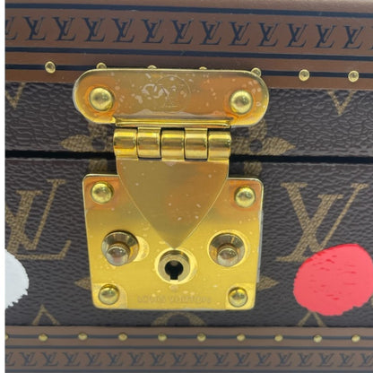 [LOUIS VUITTON] Louis Vuitton Watch Trunk Watch Case LV×YK Yayoi Kusama Coffret 8 Montres