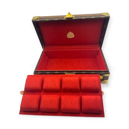 [LOUIS VUITTON] Louis Vuitton Watch Trunk Watch Case LV×YK Yayoi Kusama Coffret 8 Montres
