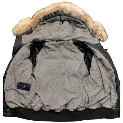[LOUIS VITTON] Louis Vuitton x NIGO Collaboration Embroidered LV Mountain Aviator Blouson HUMAN MADE