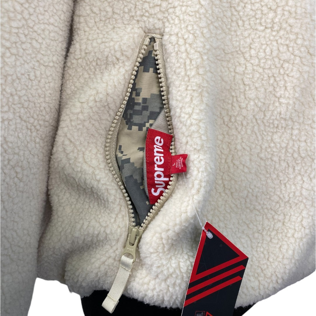 【Supreme】シュプリーム ボアジャケット/REVERSIBLE PULLOVER/メンズ/シュプリーム L