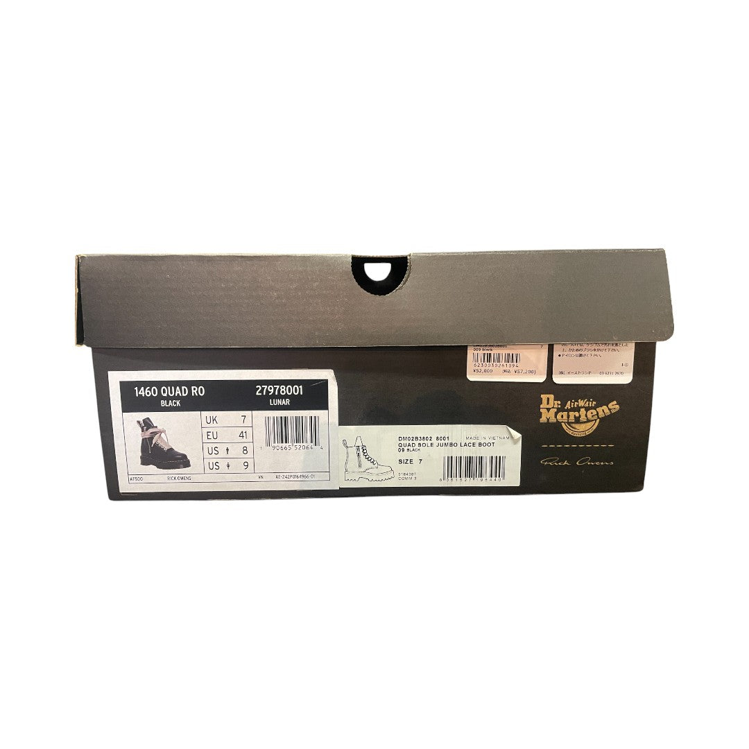 【DR. MARTENS x RICK OWENS】ドクターマーチン × リックオウエンス 1460 DMXL サイドジップブーツ