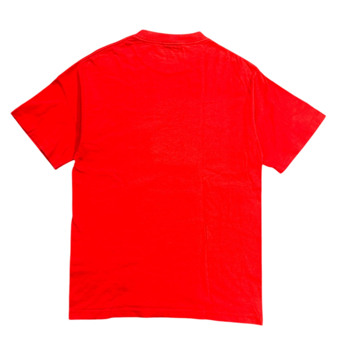 【NBA CHICAGO BULLS】シカゴブルズ 90's Vintage チームロゴTシャツ USA製 TRENCHタグ ◇希少◇ L