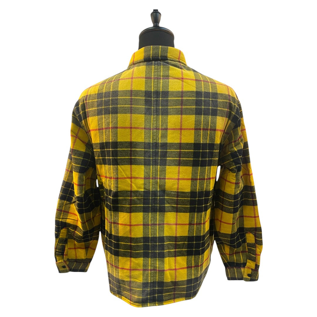 [Supreme] Supreme 24AW Quilted Plaid Shirt 24AW "Quilted Check Shirt M"
