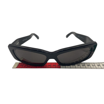 BALENCIAGA Oversized Rectangular Sunglasses (Black)