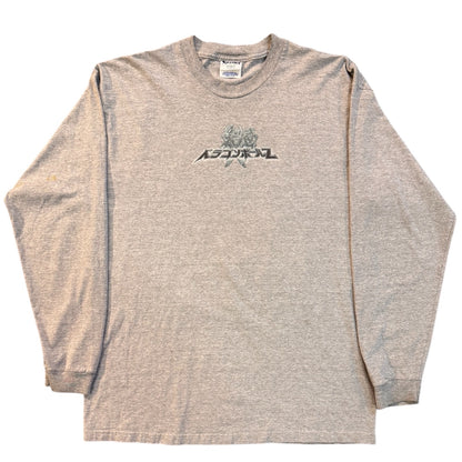 【DRAGON BALL Z】ドラゴンボールZ ロングTシャツ グレー XL