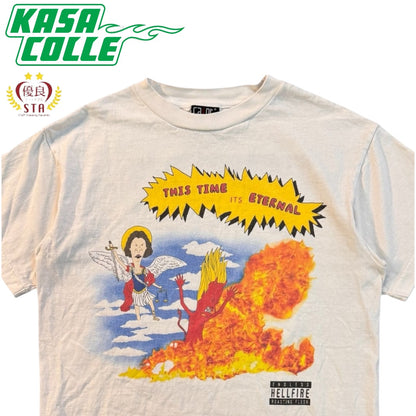 【SAINT MICHAEL】セントマイケル THIS TIME IT’S ETERNAL Tシャツ ホワイト S