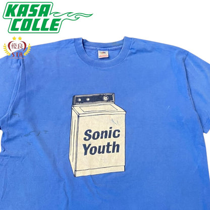 【SONIC YOUTH】ソニック・ユース Vintage Washing Machine T-Shirt (Size XL)（タグ：Fruit of the Loom・フルーツオブザルーム）