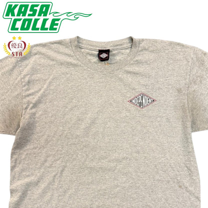 [INDEPENDENT] Independent Logo Print T-Shirt (Gray) / 90's / L