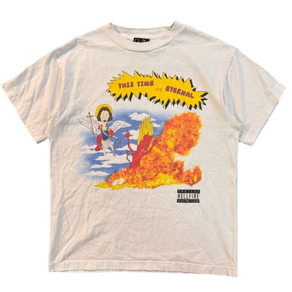 【SAINT MICHAEL】セントマイケル THIS TIME IT’S ETERNAL Tシャツ ホワイト S