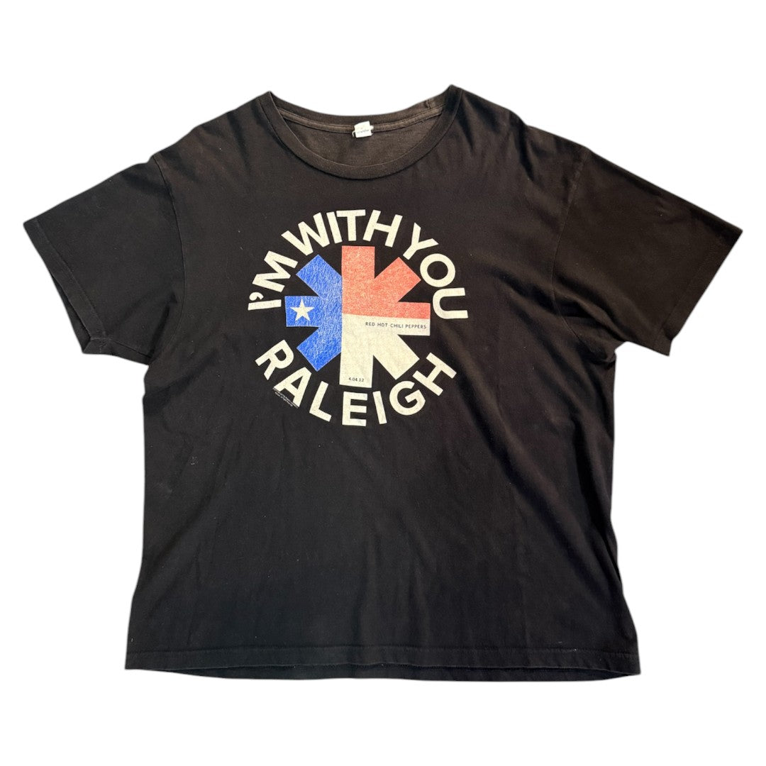 【RED HOT CHILI PEPPERS】レッドホットチリペッパーズ 2011年アルバム「I'm with You」Tシャツ / XL