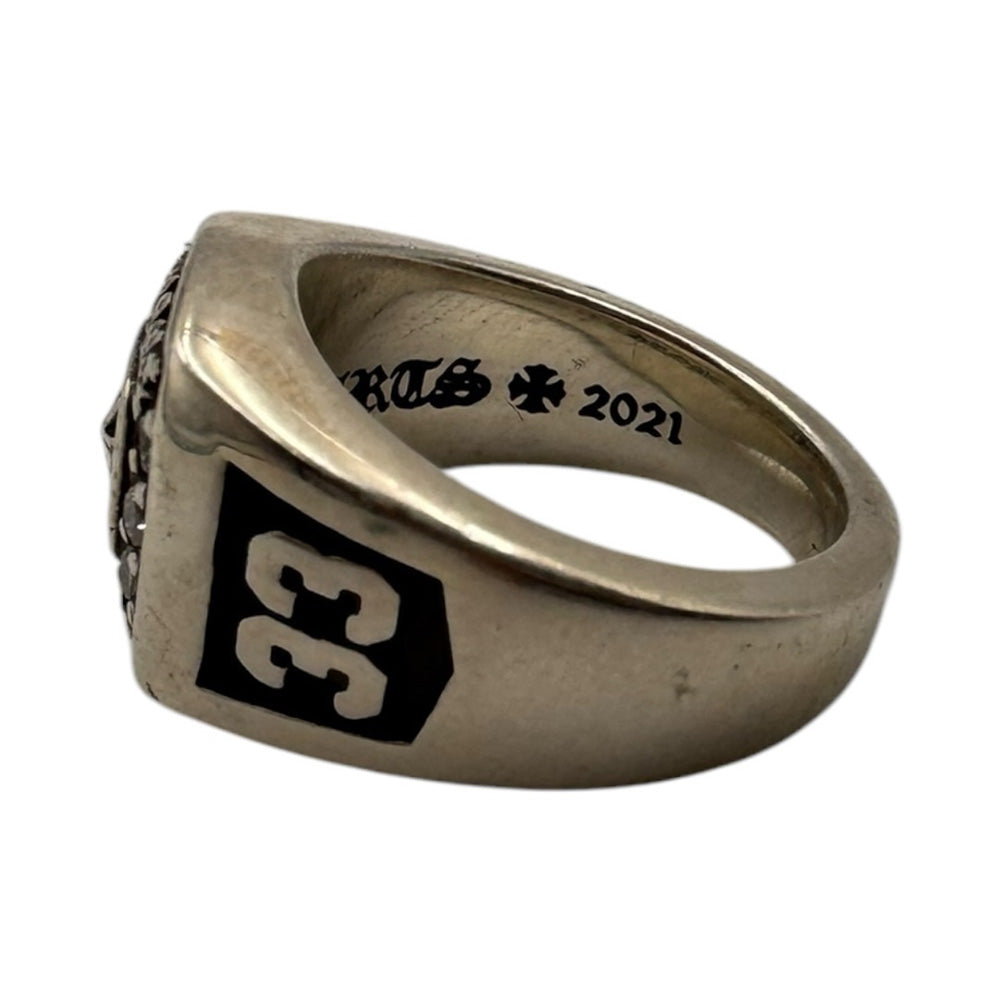 [CHROME HEARTS] Chrome Hearts Championship Ring with Small Diamond