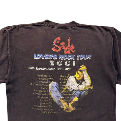 【SADE】シャーデー LOVERS ROCK TOUR 2001 Tシャツ XL