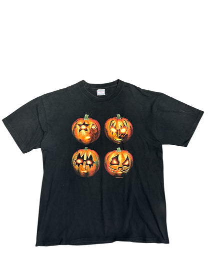 【KISS】キッス / ハロウィン パンプキンズ 2000年ツアーTシャツ（ブラック）/ XL