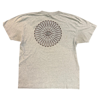 [INDEPENDENT] Independent Logo Print T-Shirt (Gray) / 90's / L