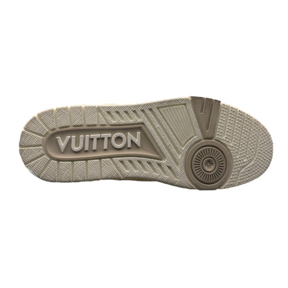 [LOUIS VUITTON] Louis Vuitton LV Skate Line Sneakers, Beige, Size 26.0cm