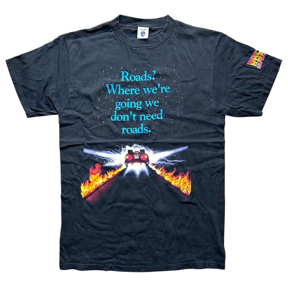【UNIVERSAL STUDIOS × BACK TO THE FUTURE】バックトゥザフューチャー プリントTシャツ 90s XL