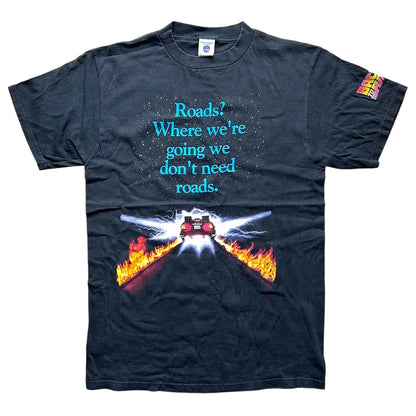 【UNIVERSAL STUDIOS × BACK TO THE FUTURE】バックトゥザフューチャー プリントTシャツ 90s XL