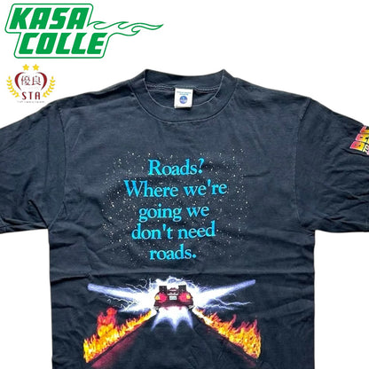 【UNIVERSAL STUDIOS × BACK TO THE FUTURE】バックトゥザフューチャー プリントTシャツ 90s XL