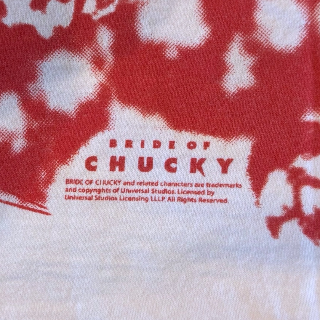 【Child's Play 4 】チャイルドプレイ4 Bride of CHUCKY チャッキーの花嫁 ヴィンテージ プロモＴシャツ 90's  USA製 L