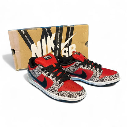 [Supreme x NIKE SB] Supreme x Nike DUNK LOW PREMIUM SB (Red) / 26.5cm