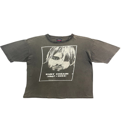 【NIRVANA】ニルヴァーナ Kurt Cobain(カートコバーン) Tシャツ (1967-1994) Vintage M