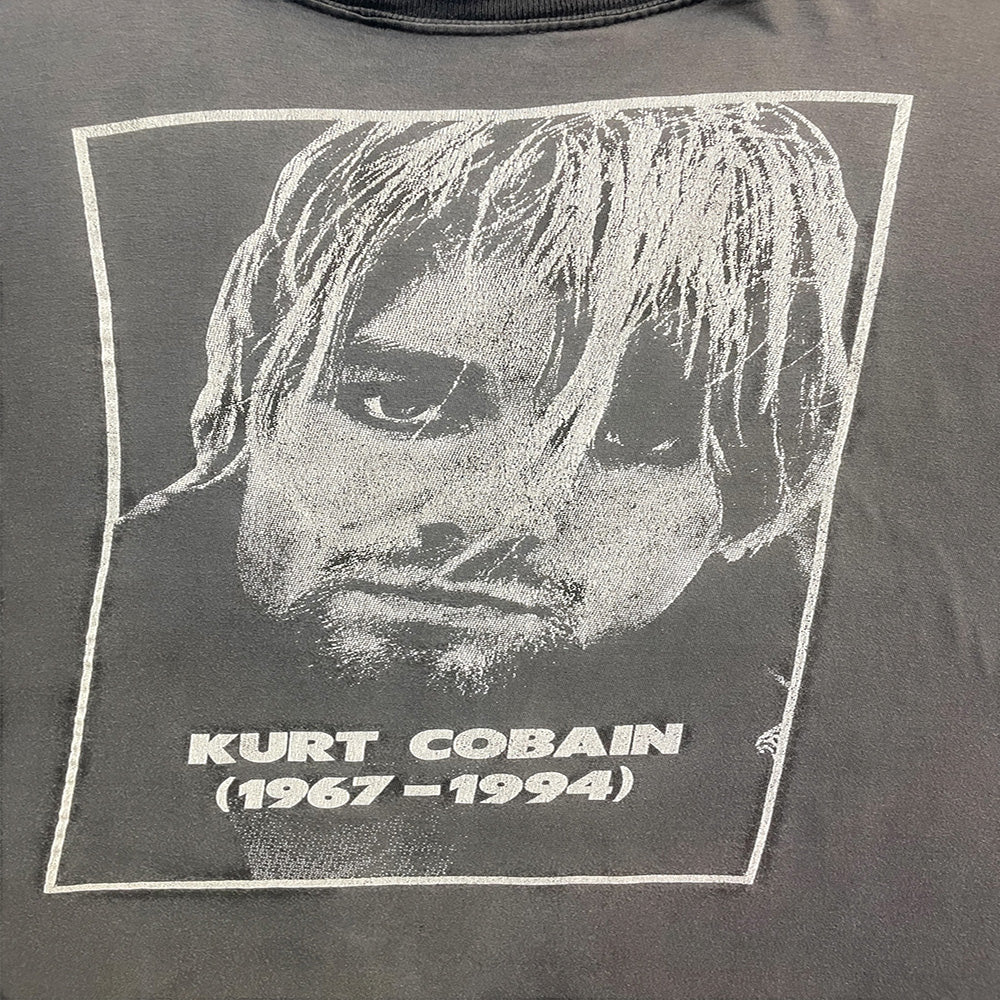 【NIRVANA】ニルヴァーナ Kurt Cobain(カートコバーン) Tシャツ (1967-1994) Vintage M