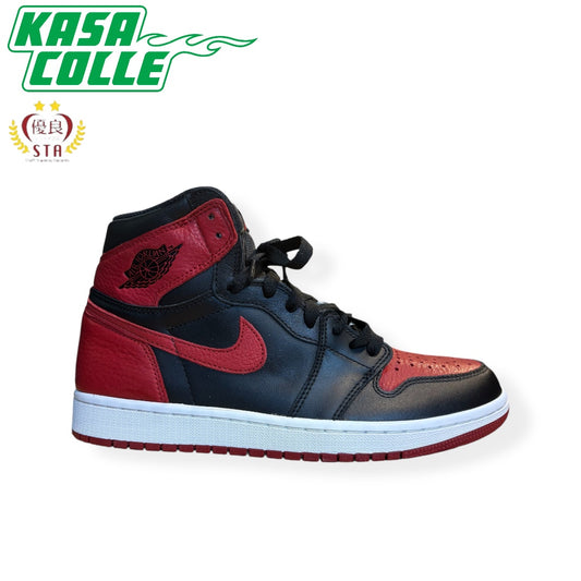 [NIKE AIR JORDAN 1 RETRO HIGH OG “Bred/Black Red”] Nike Air Jordan 1 Retro High OG Black/Red 26.5cm