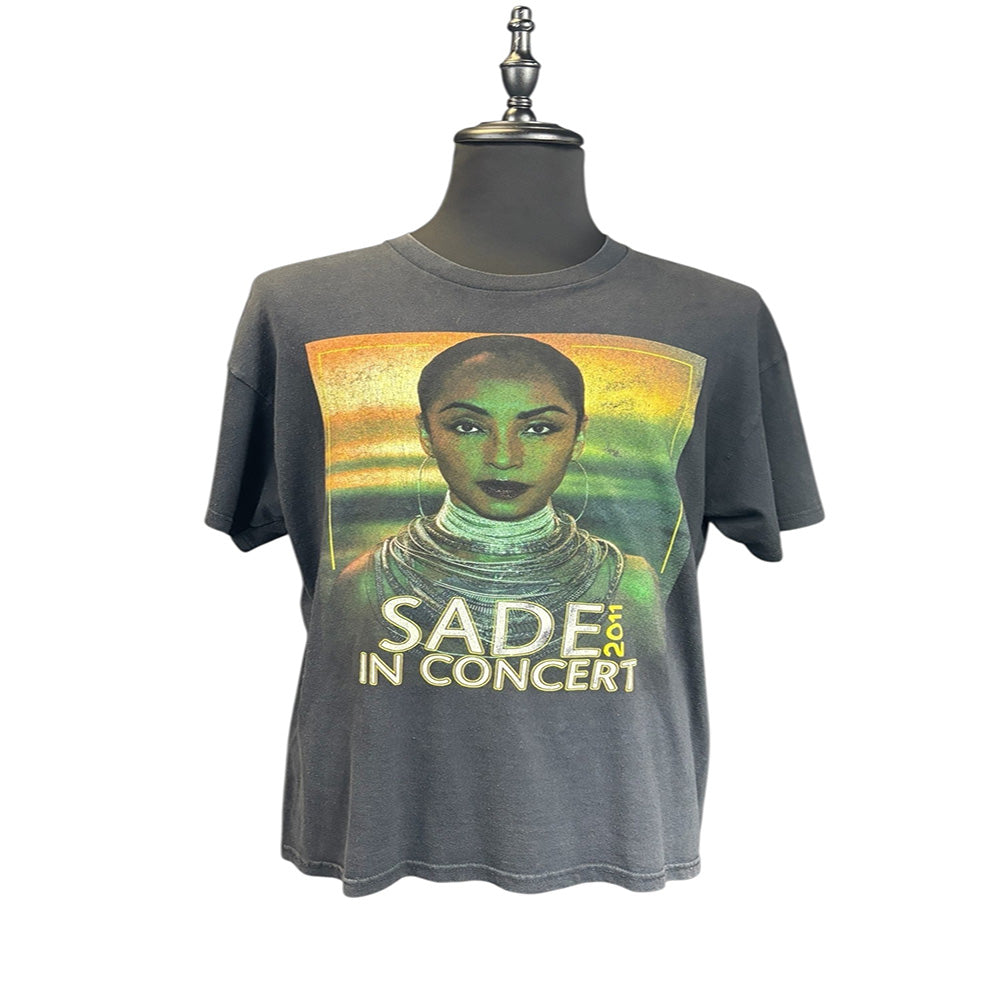 [SADE] Sade 2011 IN CONCERT WITH JOHN LEGEND 00s Vintage T-shirt (XL size)