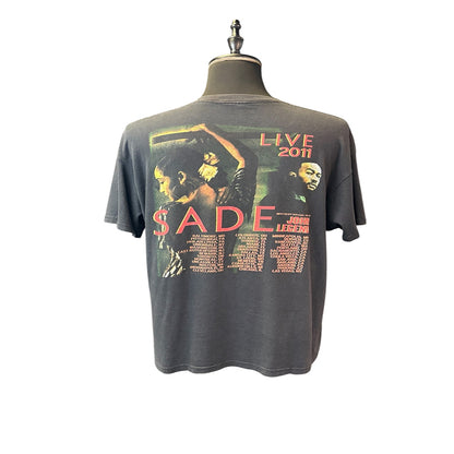 [SADE] Sade 2011 IN CONCERT WITH JOHN LEGEND 00s Vintage T-shirt (XL size)