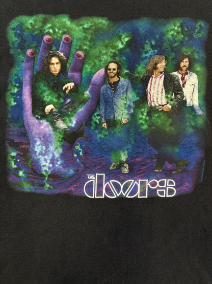 [THE DOORS] The Doors psychedelic hand 90's Vintage T-shirt L