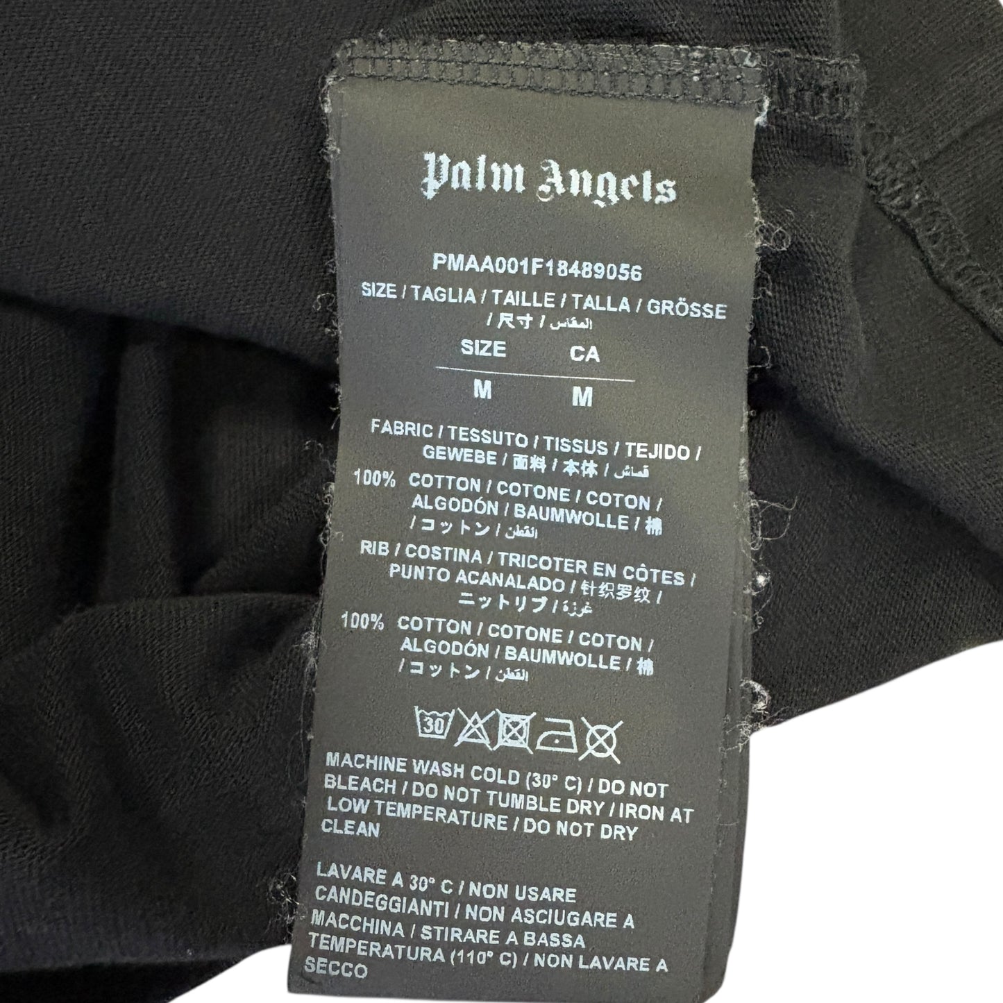 [PALM ANGELS] Palm Angels Car Crash Print T-shirt, Size M