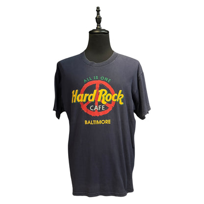 Hard Rock Cafe BALTIMORE T-shirt, Navy, Size XL