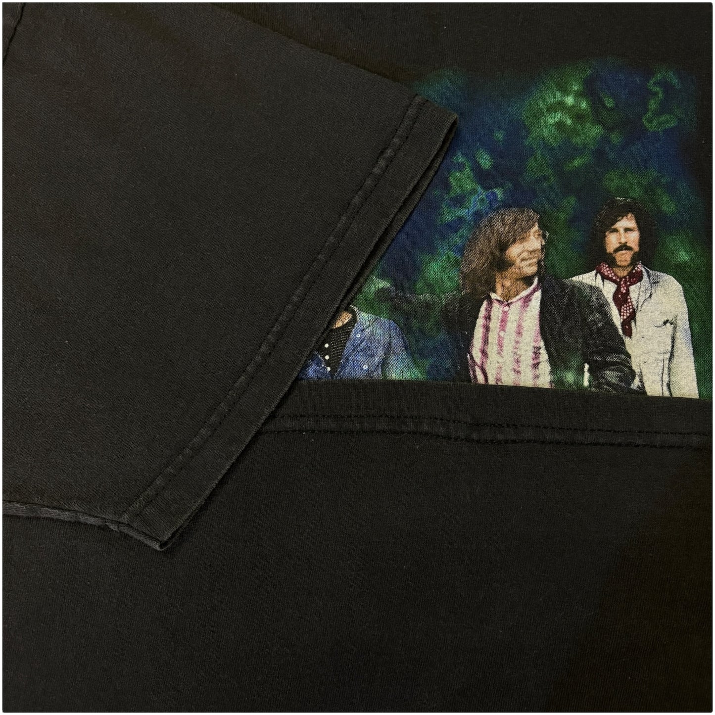 [THE DOORS] The Doors psychedelic hand 90's Vintage T-shirt L