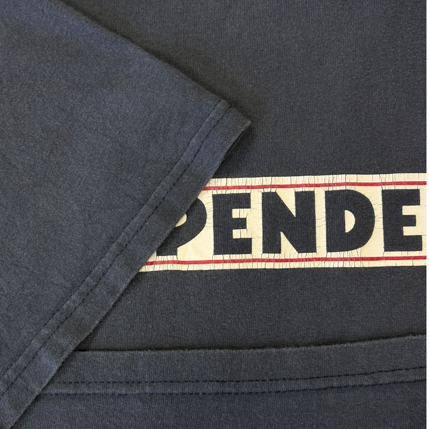 【INDEPENDENT】インディペンデント ネームロゴ Vintage Tシャツ L（XL相当）