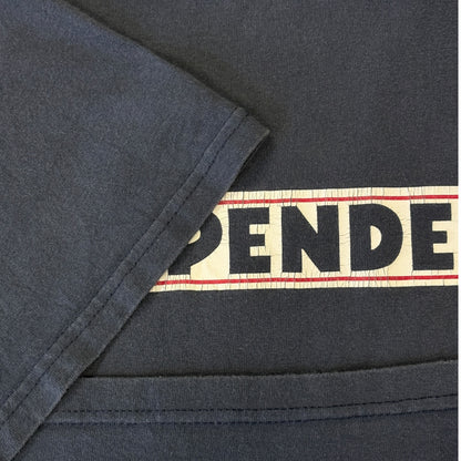 【INDEPENDENT】インディペンデント ネームロゴ Vintage Tシャツ L（XL相当）