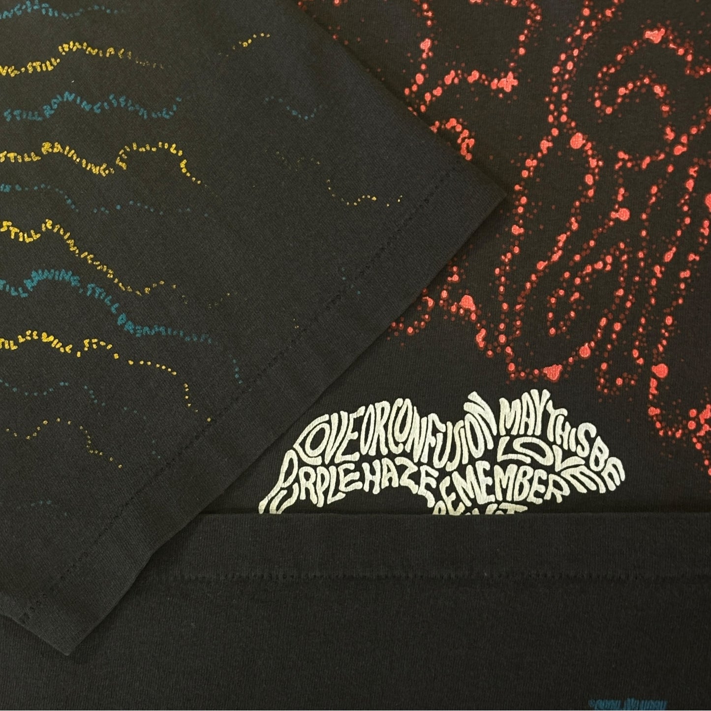 [JIMI HENDRIX] Jimi Hendrix 90's Vintage Overprint T-Shirt XL