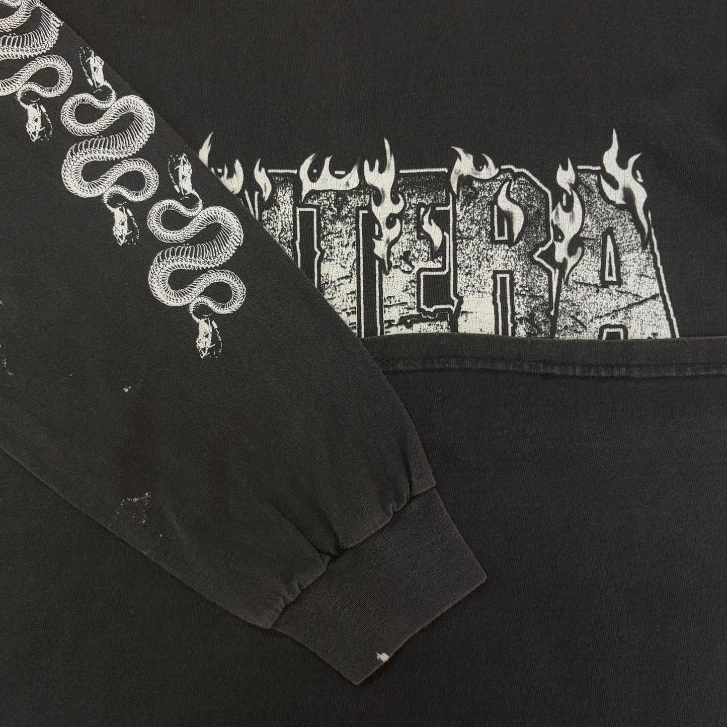 【PANTERA】パンテラ ロゴプリント ロングスリーブTシャツ