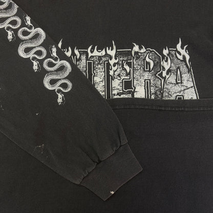 【PANTERA】パンテラ ロゴプリント ロングスリーブTシャツ
