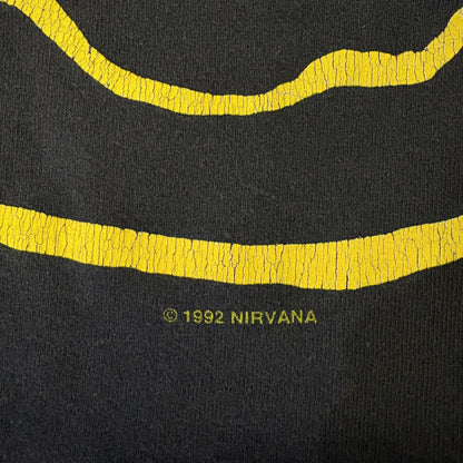 【NIRVANA 】ニルヴァーナ SMILE スマイル  90’s Vintage Tシャツ XL相当