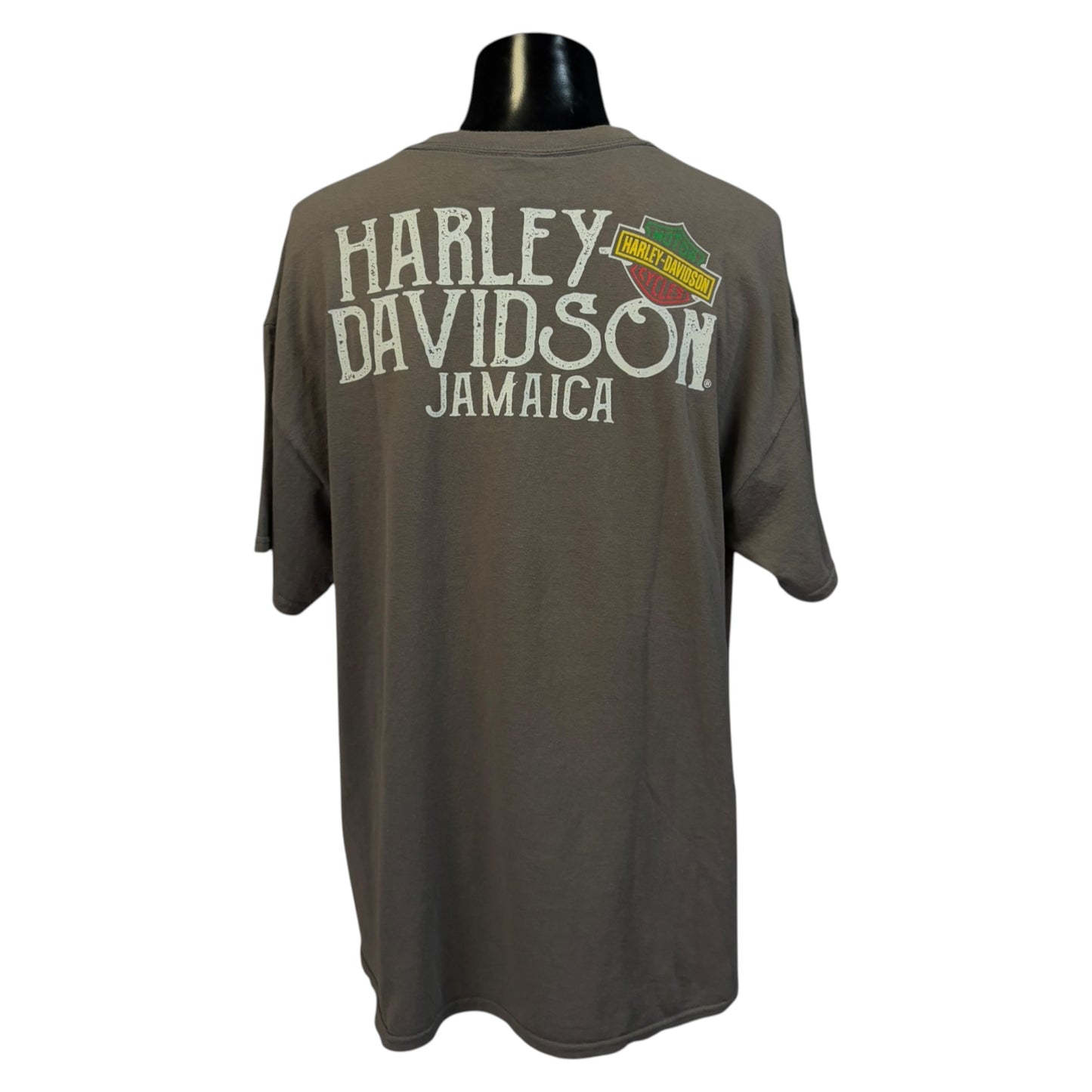 [HARLEY DAVIDSON] Harley Davidson BOB MARLEY Bob Marley T-shirt XL