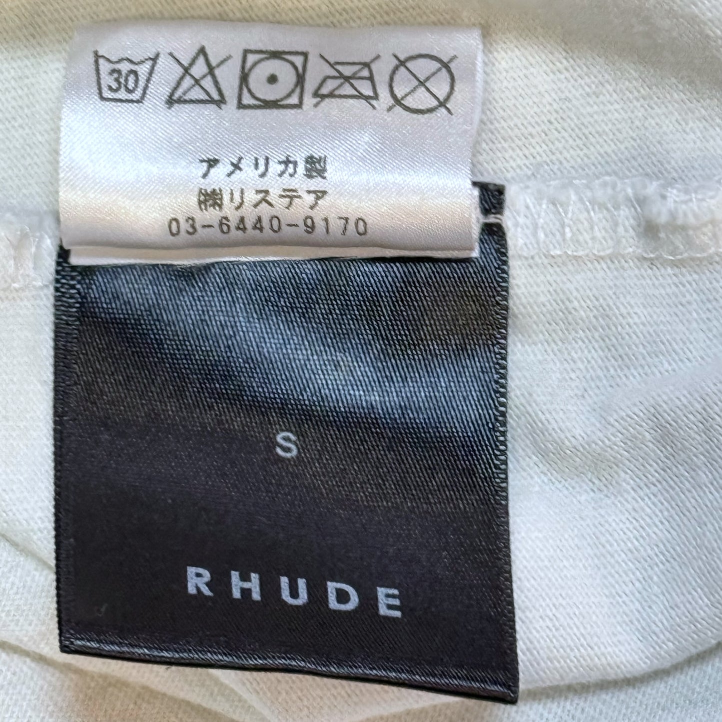 【RHUDE】ルード ラグラン ロングTシャツ