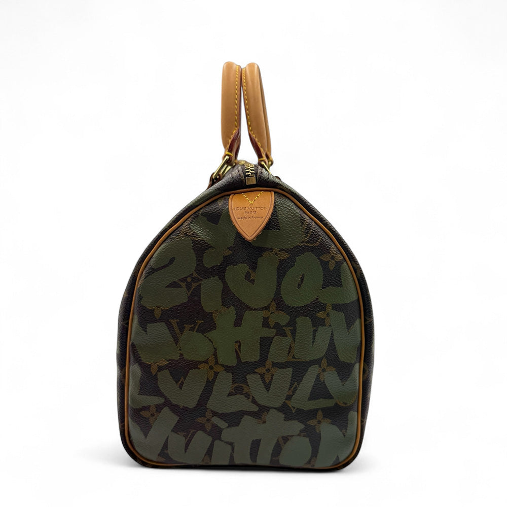 【LOUIS VUITTON】ルイヴィトン モノグラム グラフィティ スピーディ30　ミニボストンバッグ
