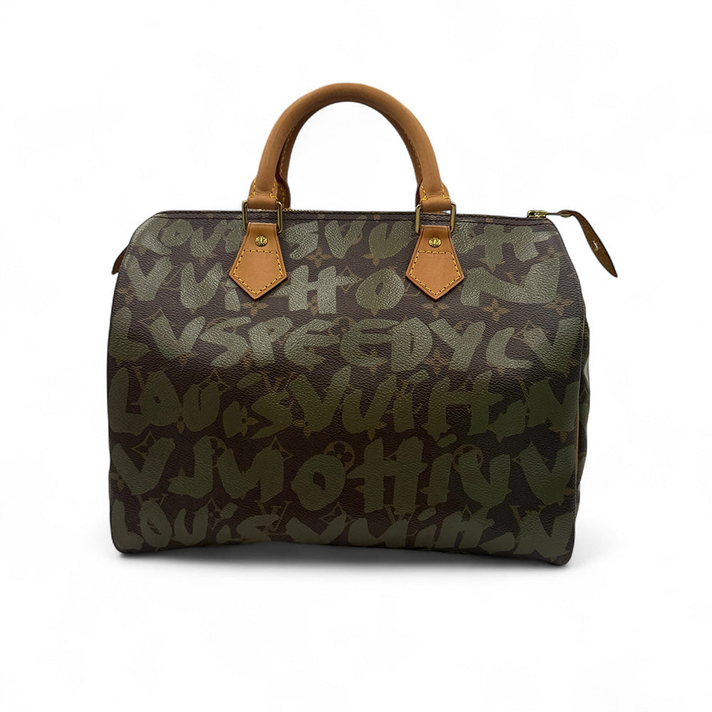 【LOUIS VUITTON】ルイヴィトン モノグラム グラフィティ スピーディ30　ミニボストンバッグ