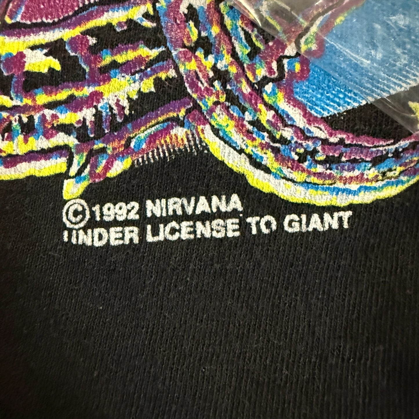 【NIRVANA】ニルヴァーナ "COME AS YOU ARE" 1992コピーライト 90's Vintage Tシャツ（giant by  TULTEX）