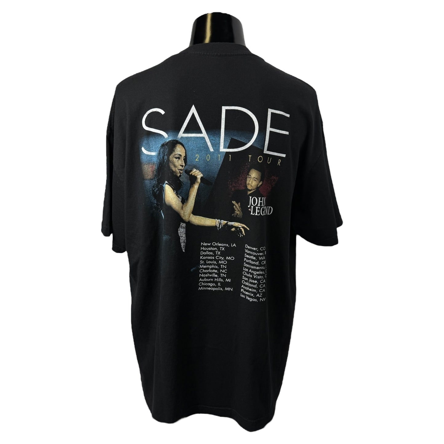 [SADE] Sade 2011 Tour T-shirt XL