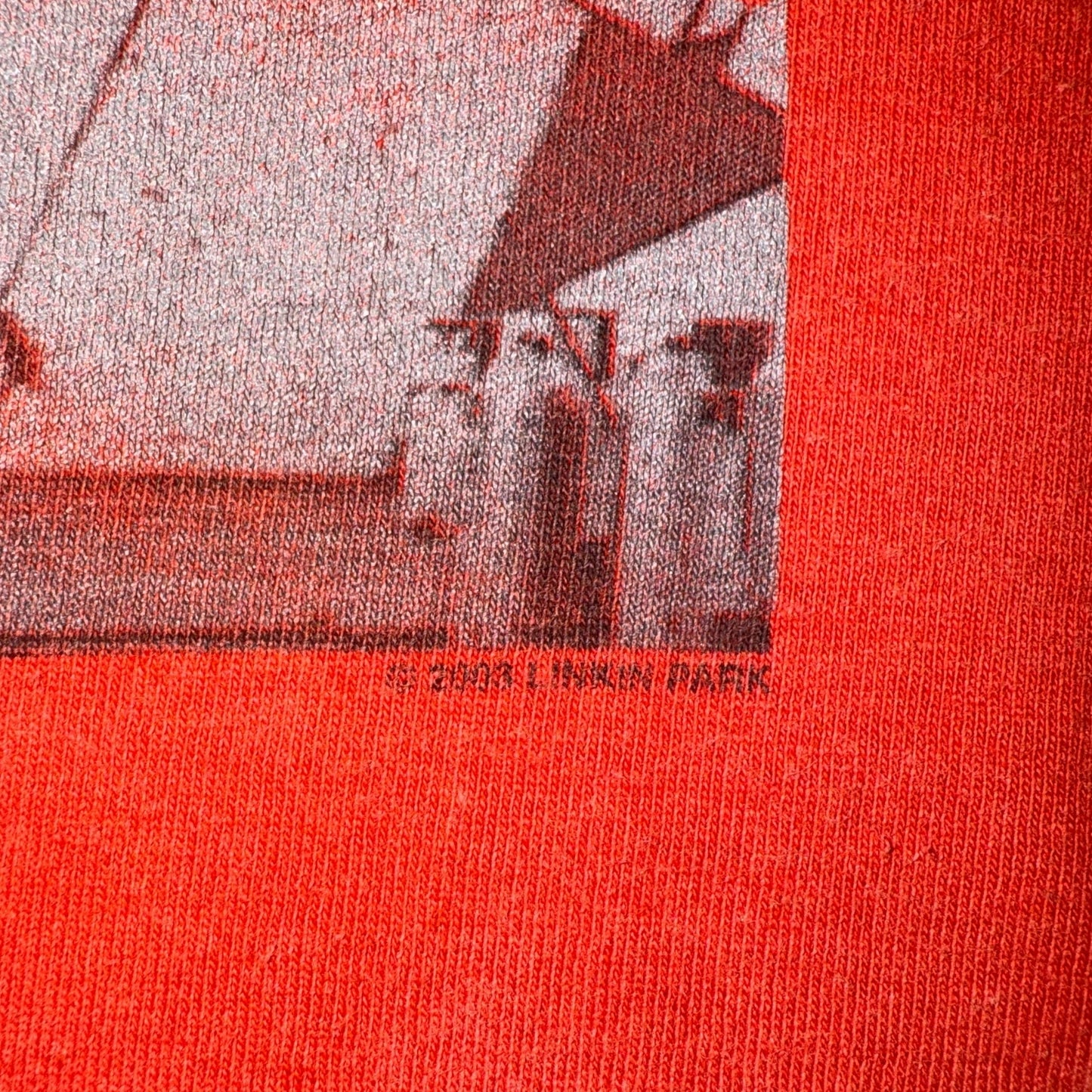 【LinkinPark】リンキン・パーク グラフィック Tャツ  レッド XL