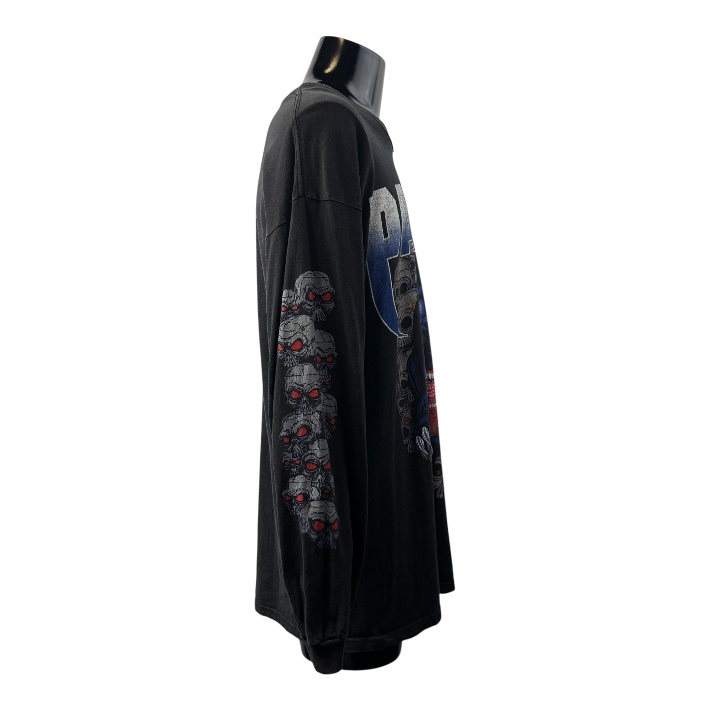 [PANTERA] Pantera PANTHER SKULL GRAPHIC Long Sleeve T-Shirt XL