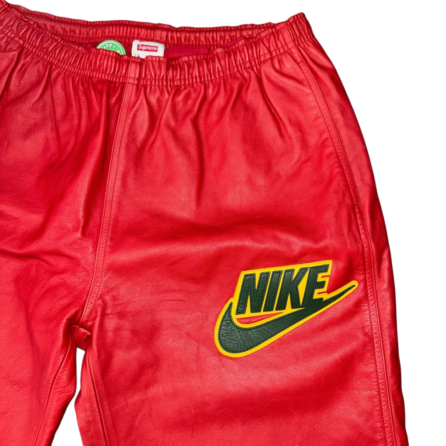 [SUPREME x NIKE] Supreme Nike 19AW Leather Warm Up Pants